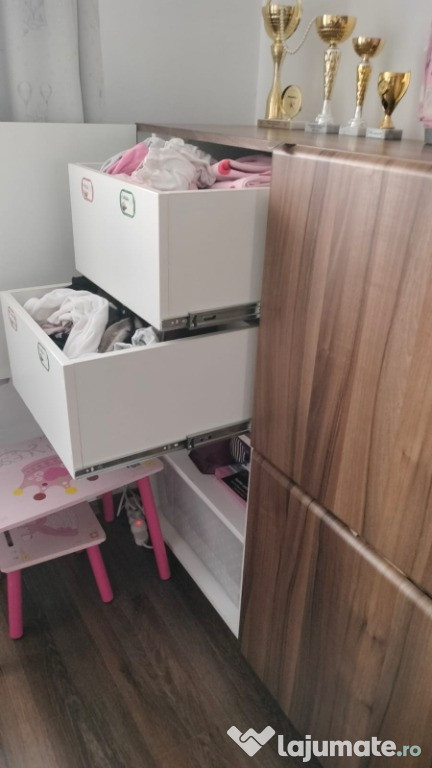 Comoda practica ideala bebe-copii mici din MDF