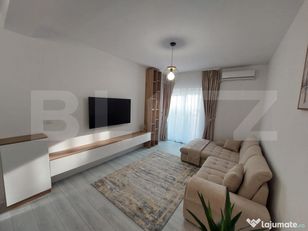 Apartament 2 camere – Prima închiriere | Bloc nou 2025 |