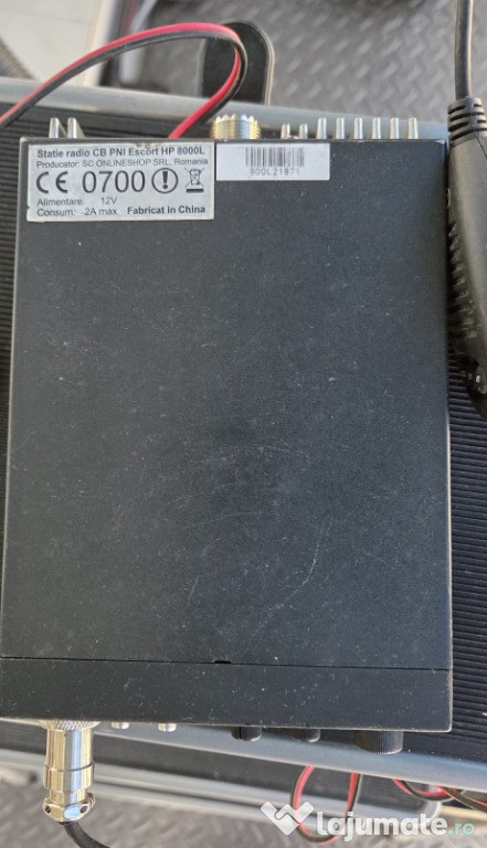 Statie radio CB PNI Escort HP 8000L-ASQ reglabil + antena PNI ML 160
