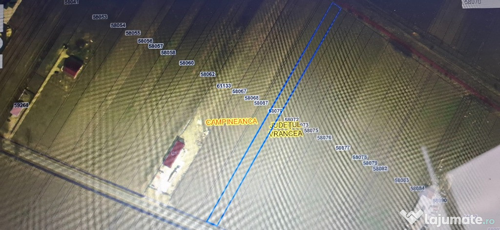 Teren extravilan cu deschidere sosea Focsani-Odobesti