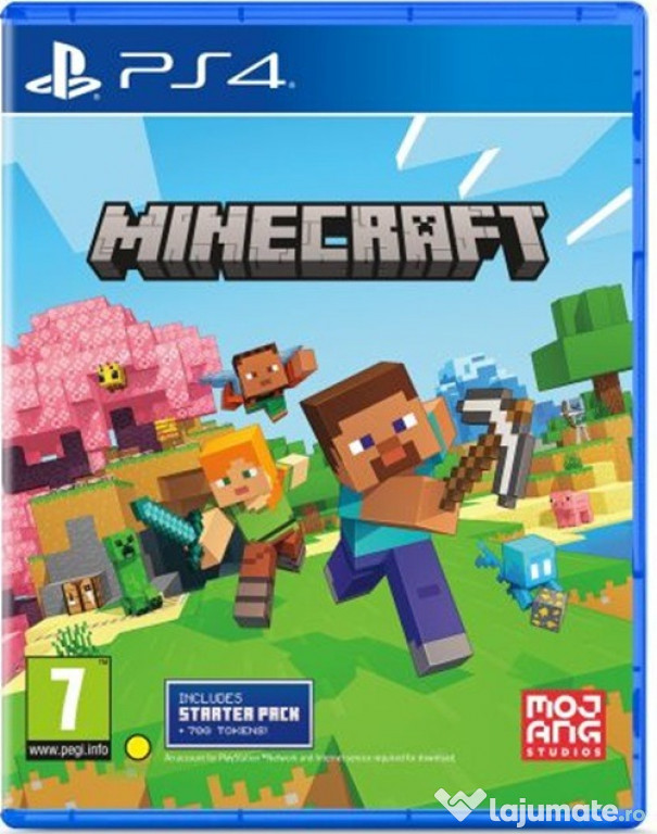 Minecraft – PlayStation 4 (PS4) – Joc original, versiune fizică