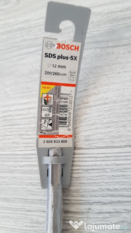 Burghiu beton, SDS Plus, Bosch, 12 x 200 x 260 mm