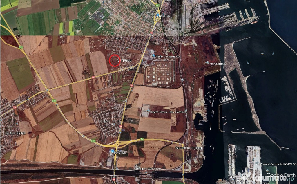 Vanzari terenuri in Constanta zona Km 5