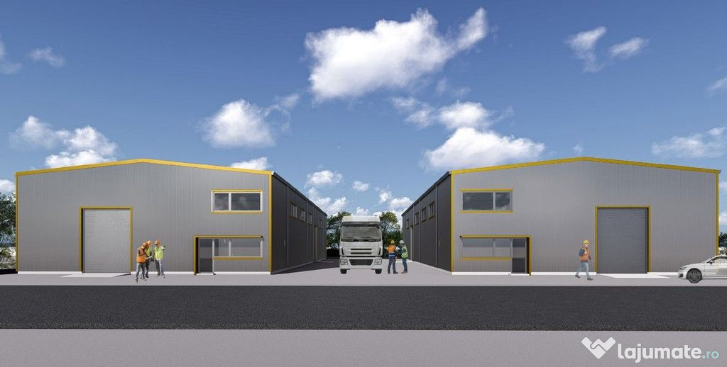 Doua hale noi alaturate - zona Drumul Intre Tarlale - Oxi...