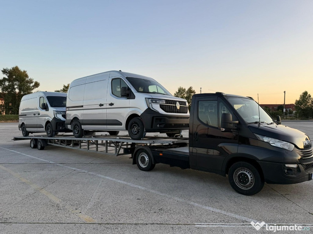 Model unicat Iveco Daily 2018 Mini-Tir/Auto platforma/Platforma auto
