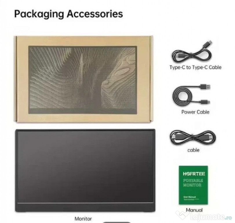 15.6 inch/39.6cm FHD Touch Display