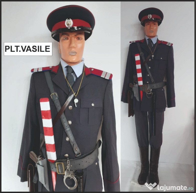 Manechine militare comuniste militari militie ofiteri circulatie RSR