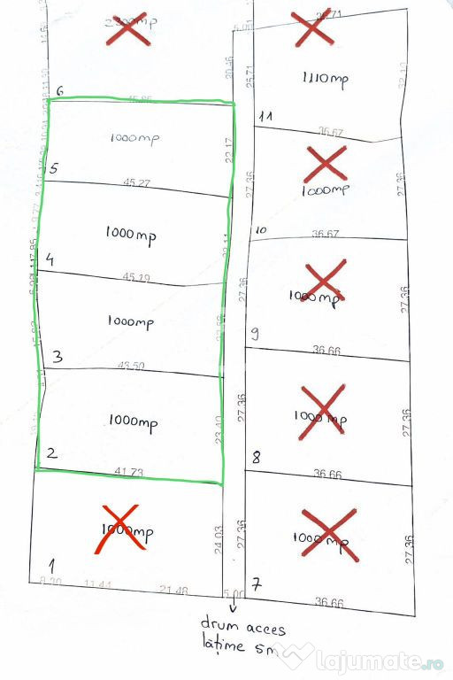 Teren Manastirea Humorului 4000mp