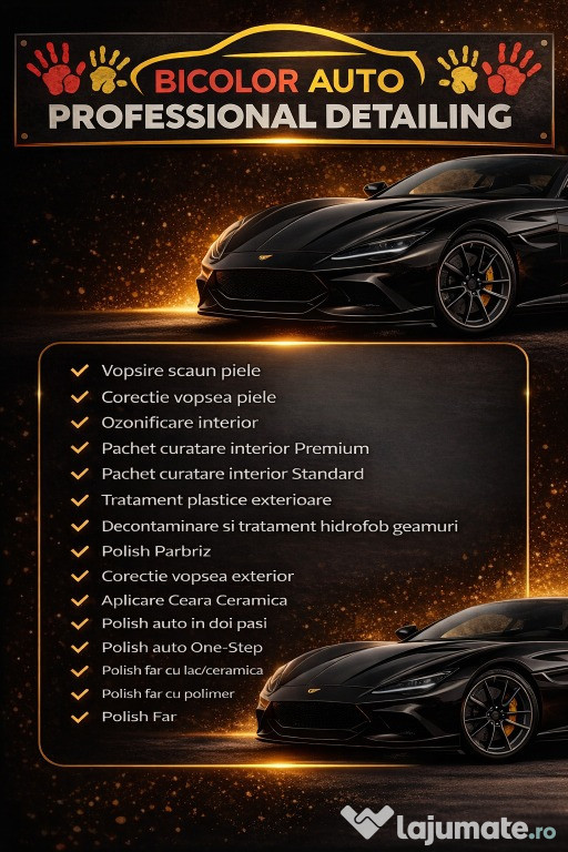 Detailing Profesional Auto Vâlcea -Bibolor Auto SRL