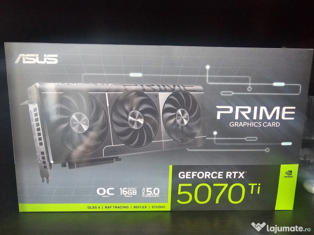 Placa Video Nvidia RTX 5070 TI OC, 16gb Sigilata