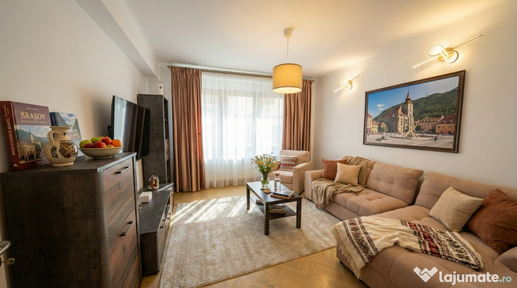 Apartament Premium 2 camere – 60 mp - str Cerbului în Centrul Istoric