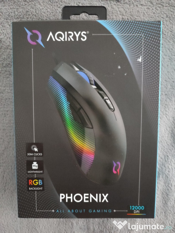 Mouse Gaming AQIRYS Phoenix