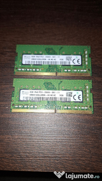 Memorie Laptop 8GB DDR4 2666MHz SODIMM