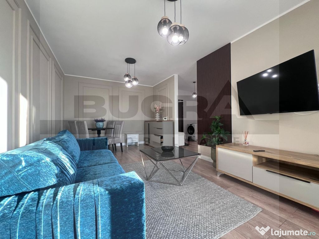 Apartament de 2 camere, 55mp, parcare subterana, zona Iul...