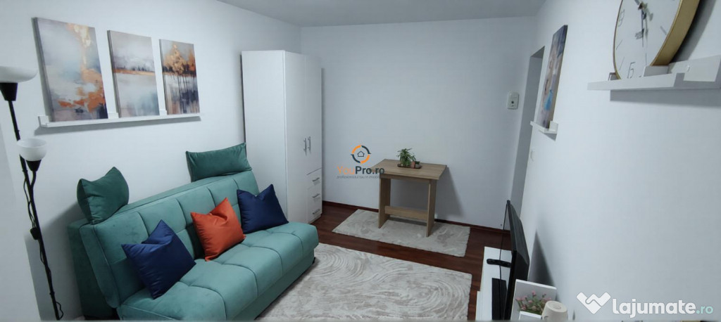 Garsoniera de inchiriat parter zona Badea Cartan