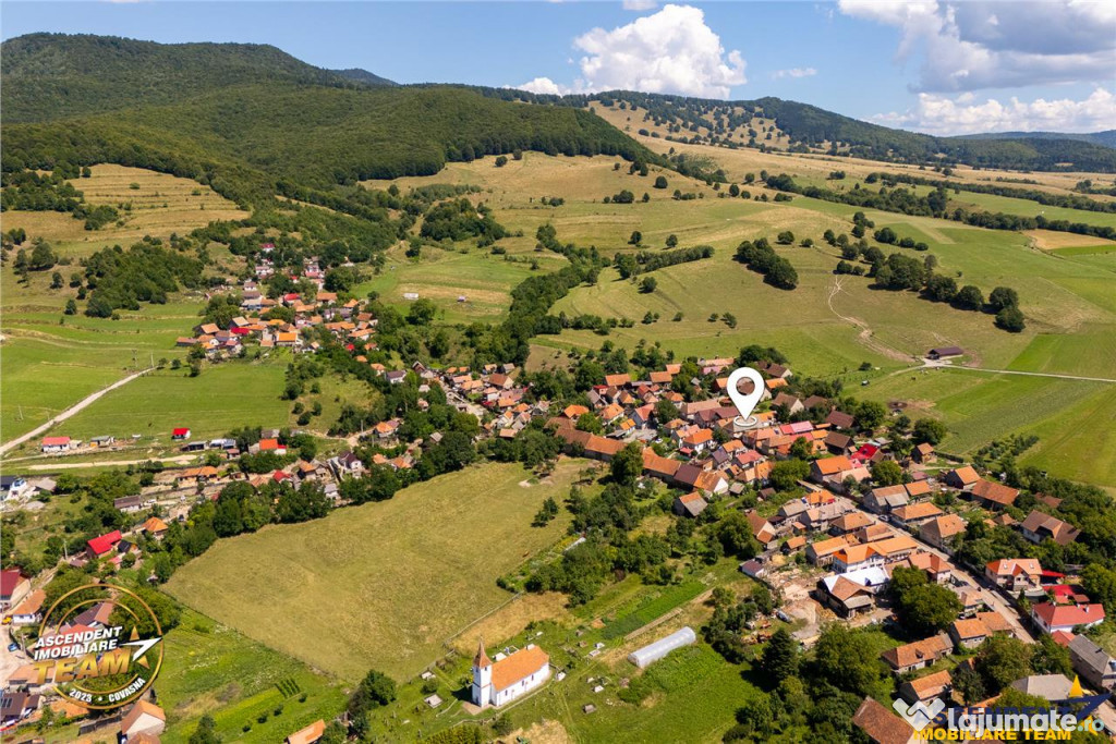 FILM!Doua case traditionale,pe domeniu cu peste 5.000mp tere