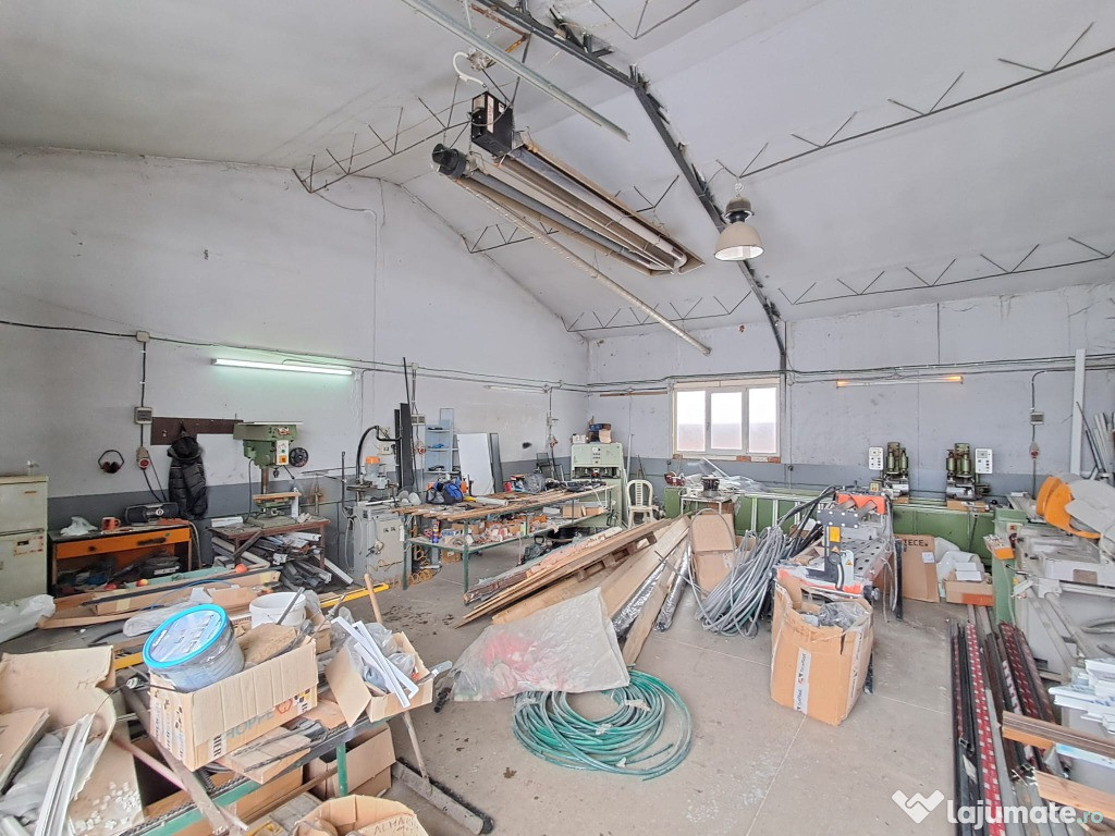 Afacere la cheie sau spatiu atelier productie termopane in Apahida
