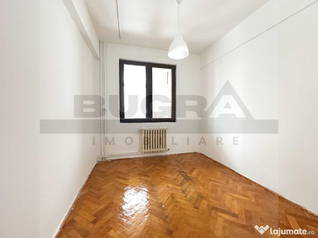Apartament 3 camere, etaj intermediar, zona P-ta Hermes