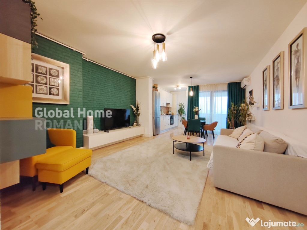 Spacious 2-Room Apartment | Barbu Văcărescu | Bright & Sty