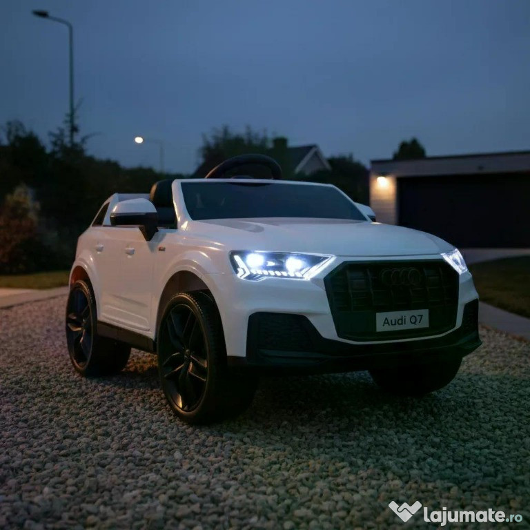 Masinuta electrica pentru copii Audi Q7 2x35W 12V 10Ah white