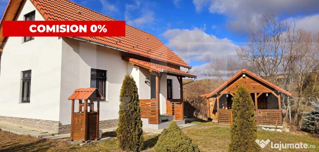 Oază de liniște în Arcus – casă P+M cu teren de 2000 m