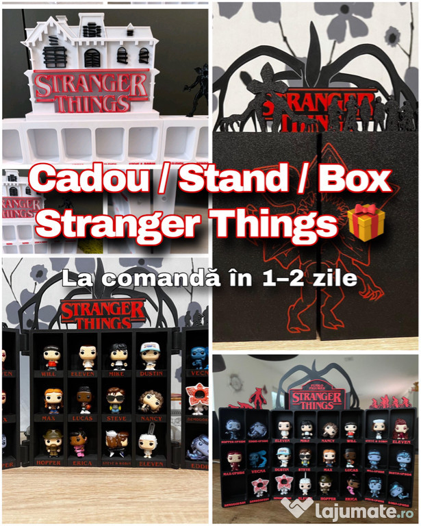 Căsuță / box / Stand figurine Kinder Joy Stranger Things