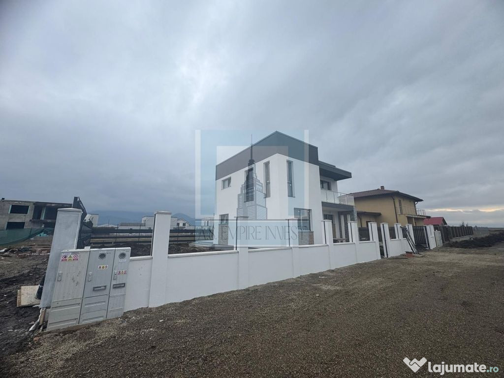 Casă nouă, modernă – Cristian (Brașov) | 145 mp uti...