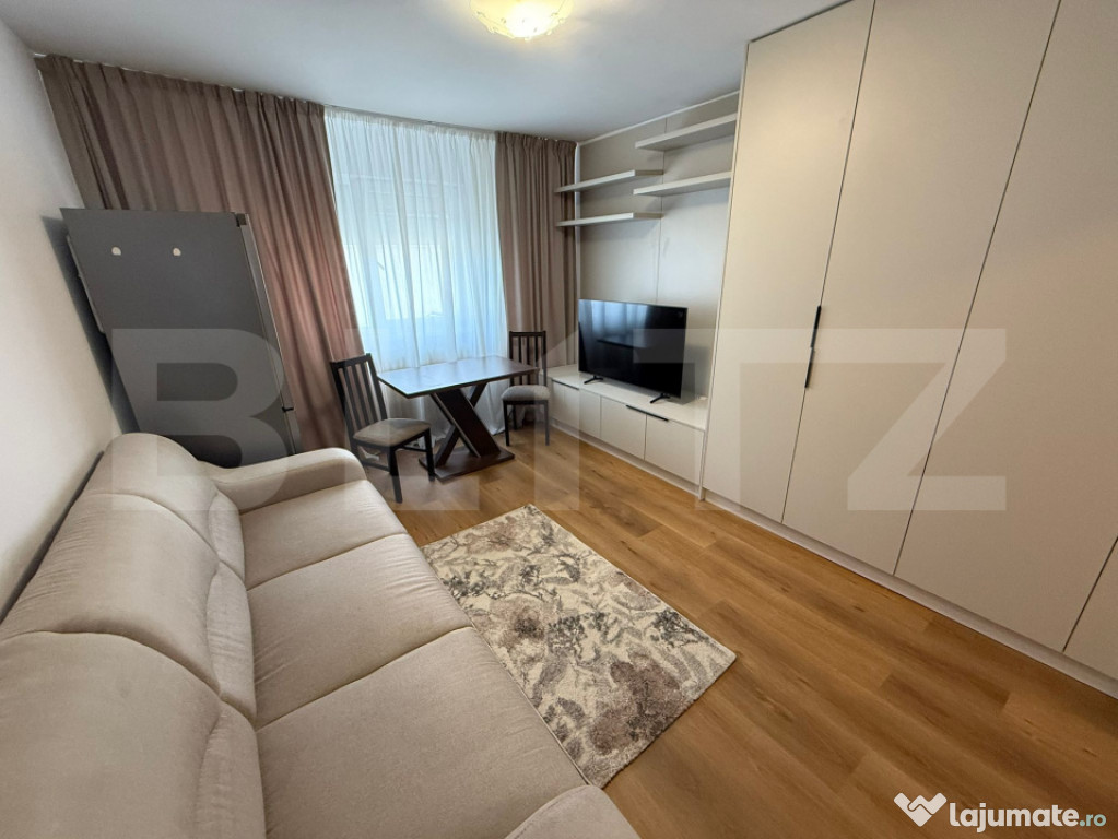 Garsoniera , 26 mp, totul nou, zona Expo Transilvania