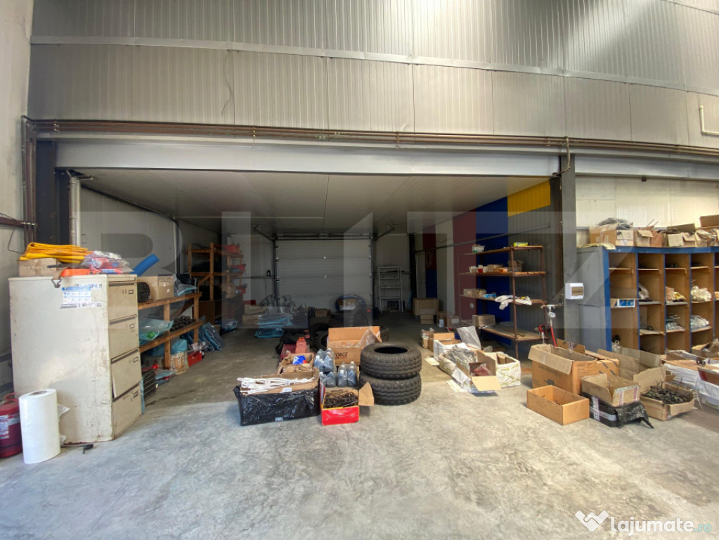 Hală de vânzare | Acces TIR | Teren 640 mp | Deschidere la