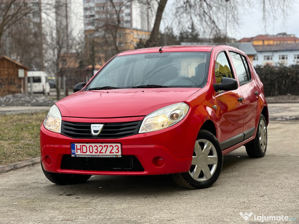 Dacia Sandero*1.2 benzina*aer conditionat*km:122.764*Tuv Germania*2010