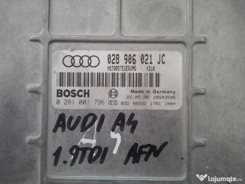 Audi a4 1.9tdi afn jc bosch 