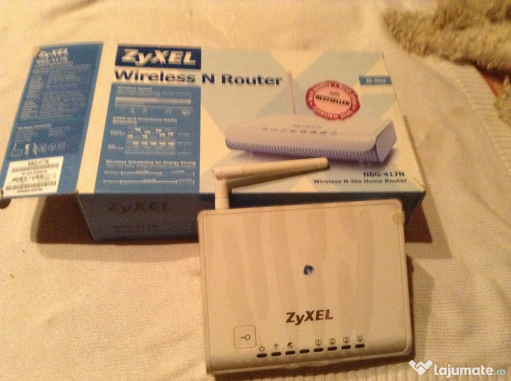 Router ZiXel, sigilat, nou