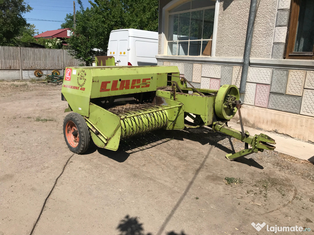 Presa claas imbalotat