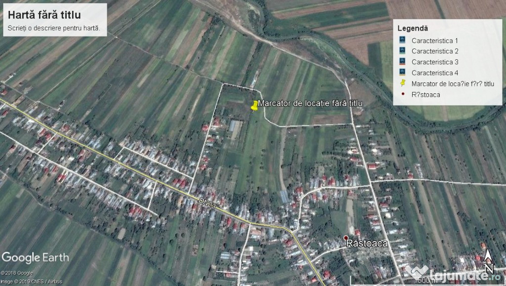 Teren agricol intravilan Rastoaca 2900 mp