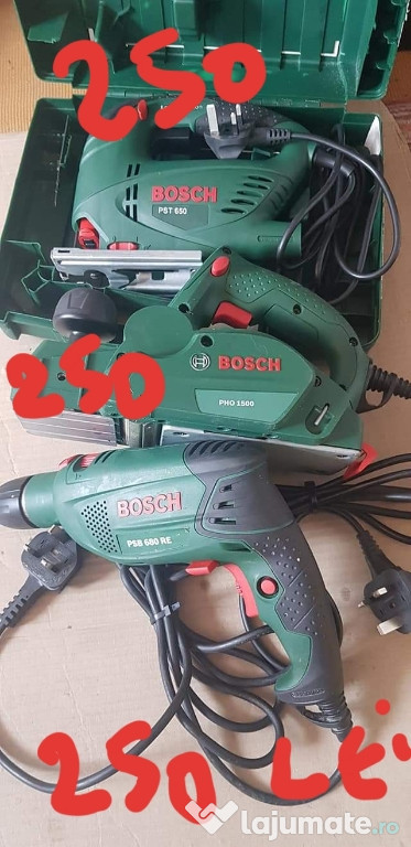 Șoricel Bosch, Rindea electrică Bosch, Bormașină Bosch