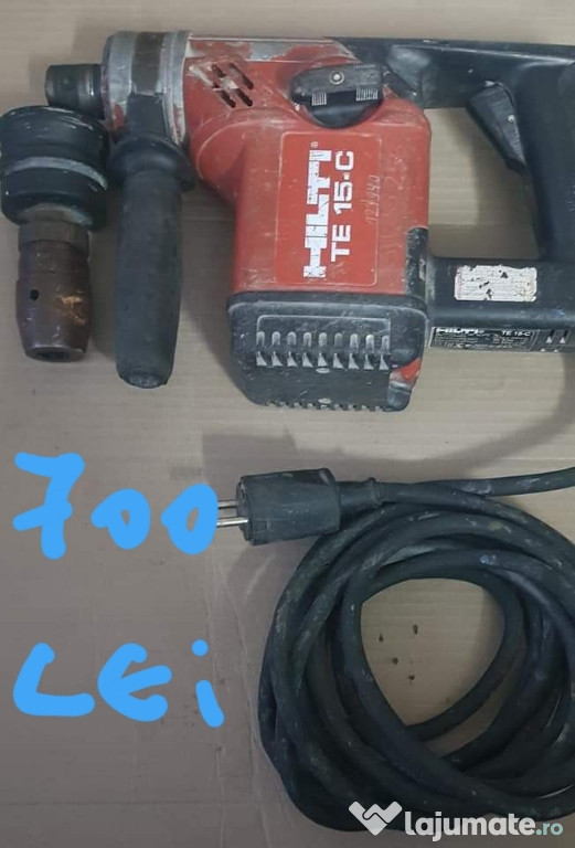 Rotopercutor HILTI cu trei funcții de lucru