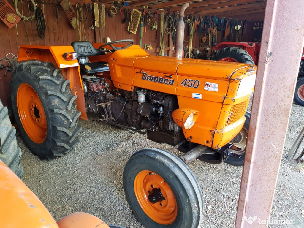 Tractor Fiat 445 adus recent 4 anvelope noi 2 manete