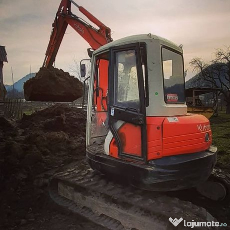 Miniexcavator 5,3 t Kubota