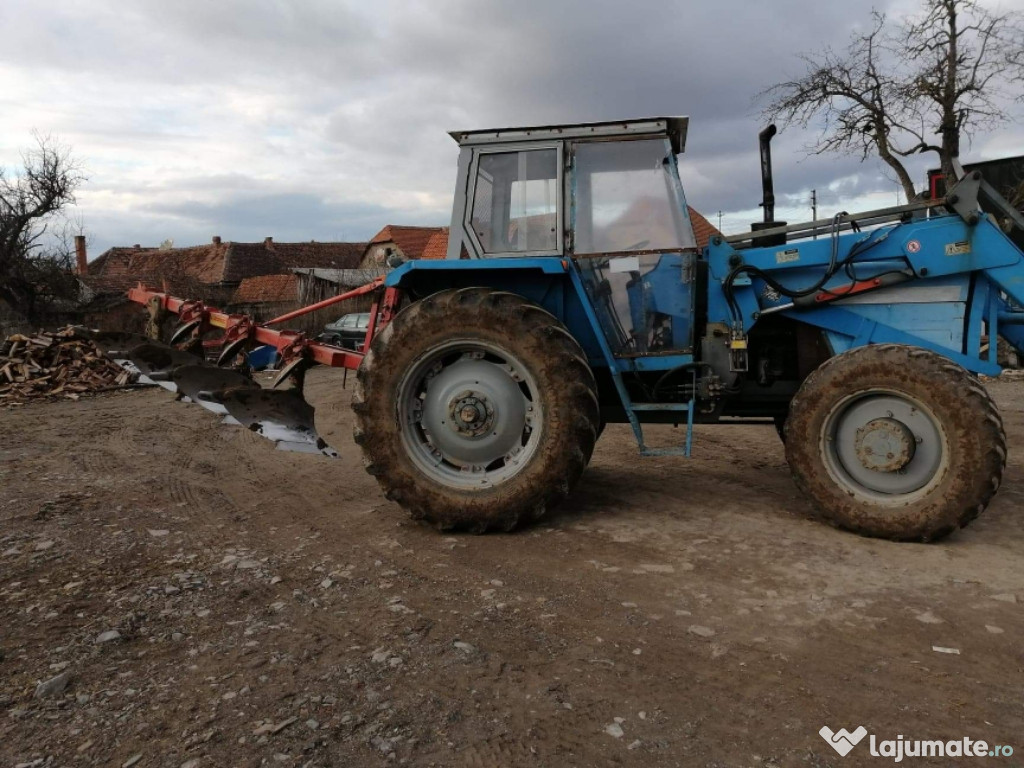 Landini 12500 dt cu incarcator frontal