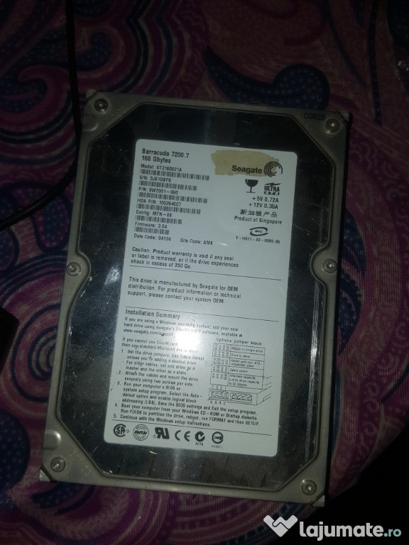 Hard Disc Defect