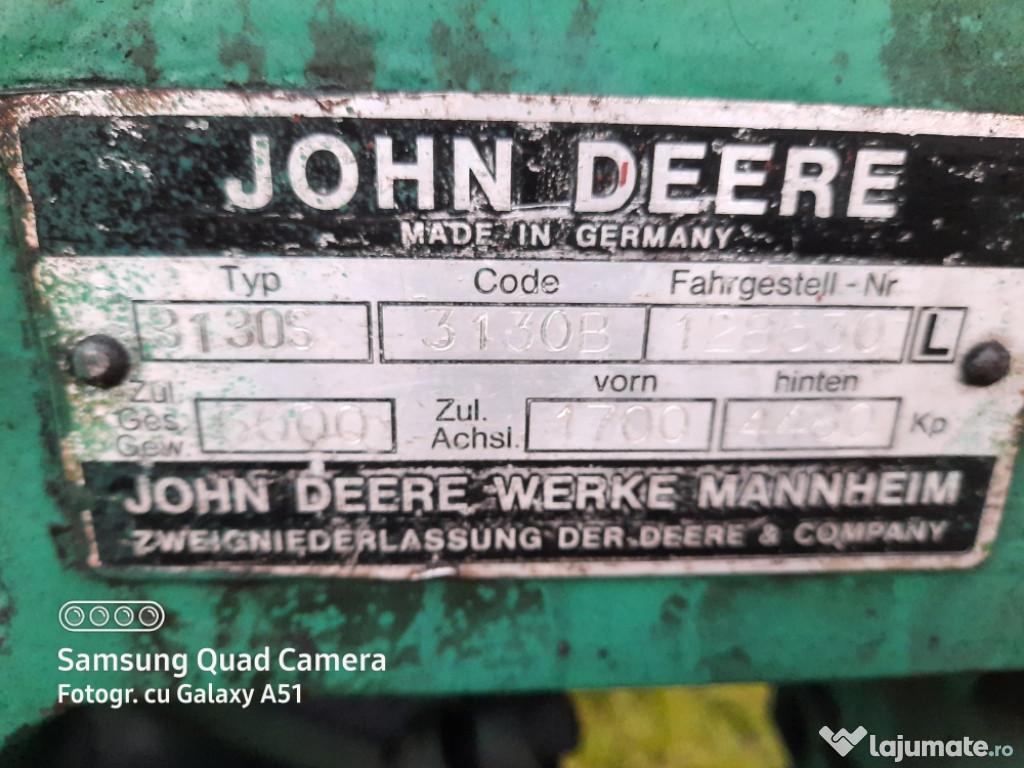 JOHN DEERE 3130