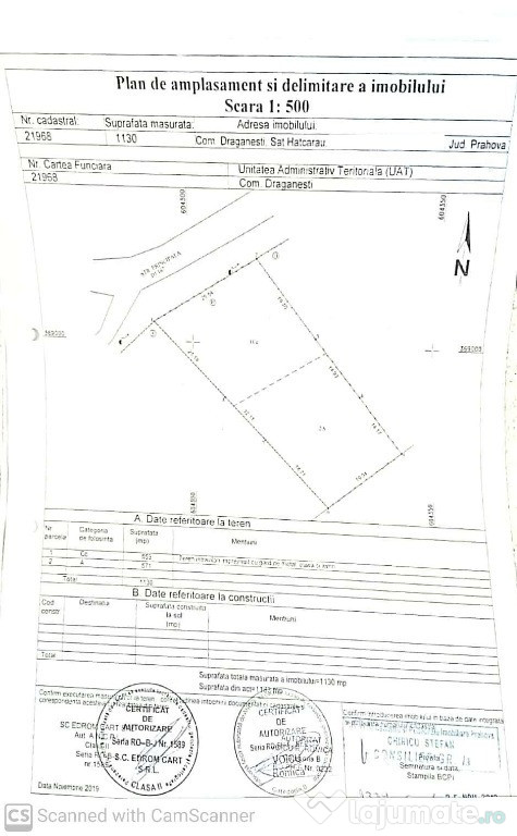 Com. Draganesti, sat Hatcarau - 9900 mp intravilan