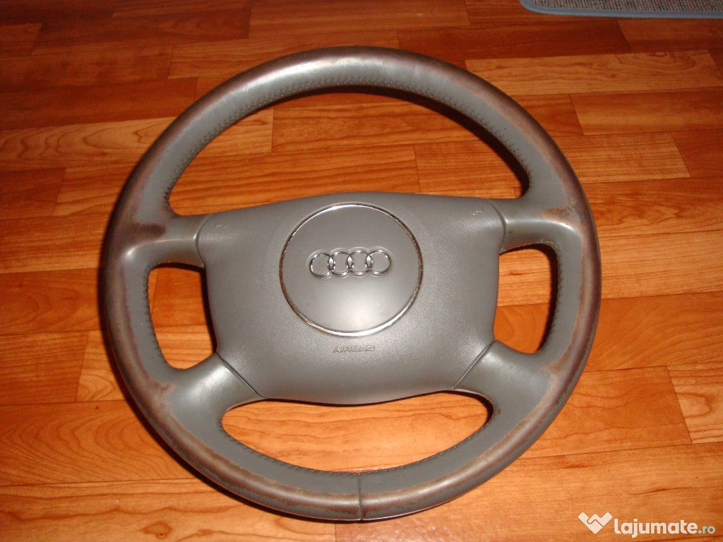 Volan gri original cu airbag gri audi a4 b6 + calculator