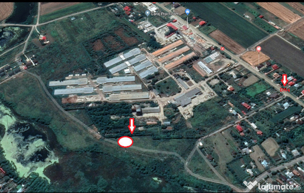 Teren intravilan 600mp Frumusani