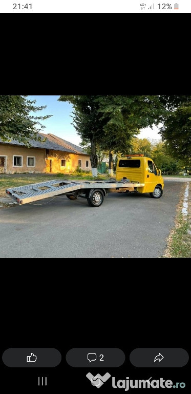 Inchiriere platforma tractari transport auto