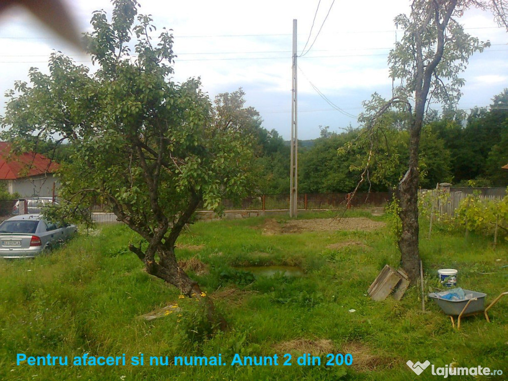 Teren intravilan bine plasat. Pretabil si pentru investitori