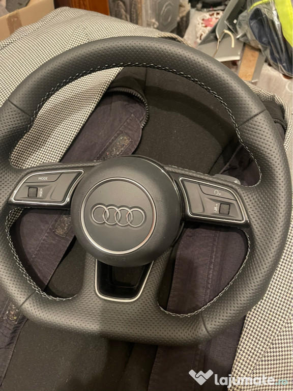 Volan audi a4 b9 nou piele perforata