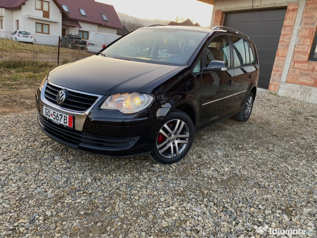 Vw Touran Facelift 1900 TDI 7 Locuri Adus recent