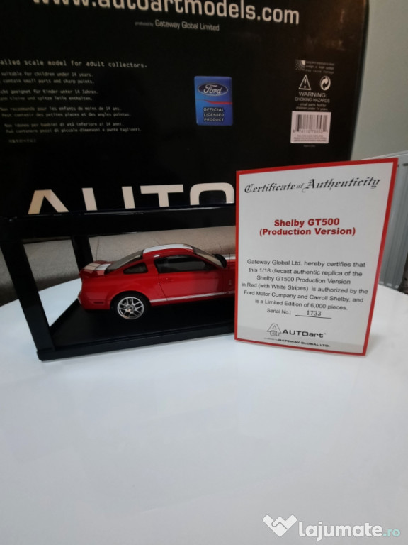 Autoart 1:18 Ford Mustang Shelby Cobra GT500