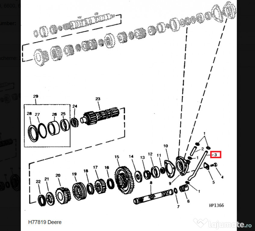 Conducta OEM John Deere H77819